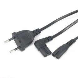 Cable de alimentación Schuko a IEC 320 C7 para TV LED