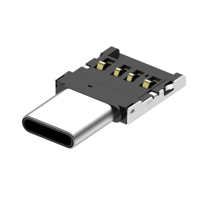 Adaptador USB-C a USB OTG Mini – Lector USB para PC y móviles - imagen 4