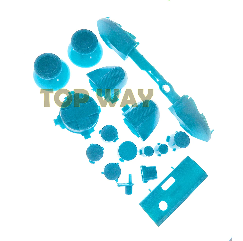 Juego de botones de repuesto, disparadores de parachoques LB RB LT RT, d-pad ABXY Start Back Share, teclas para controlador Xbox Series X S, 1 juego - imagen 5