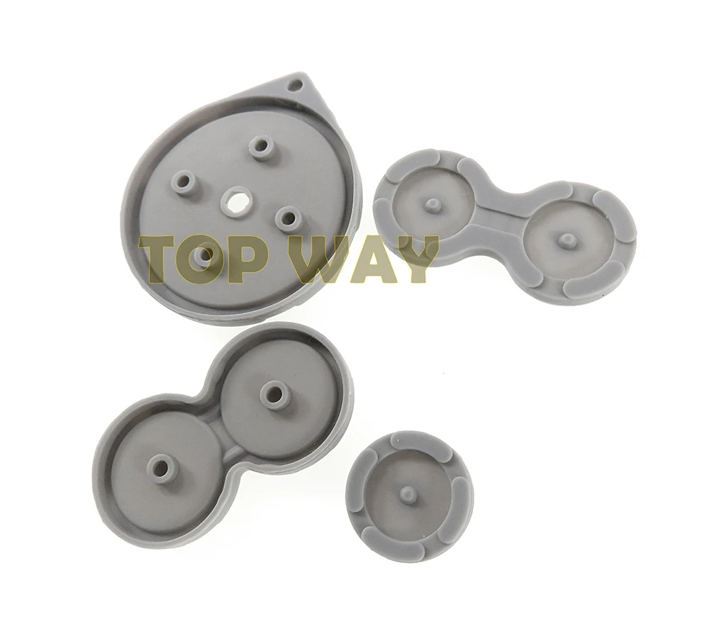 50 juegos de goma adhesiva conductora para teclas de consola GBA SP para Gameboy Advance SP - imagen 3