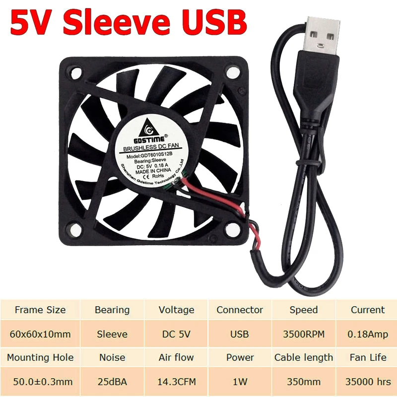 5V Sleeve USB