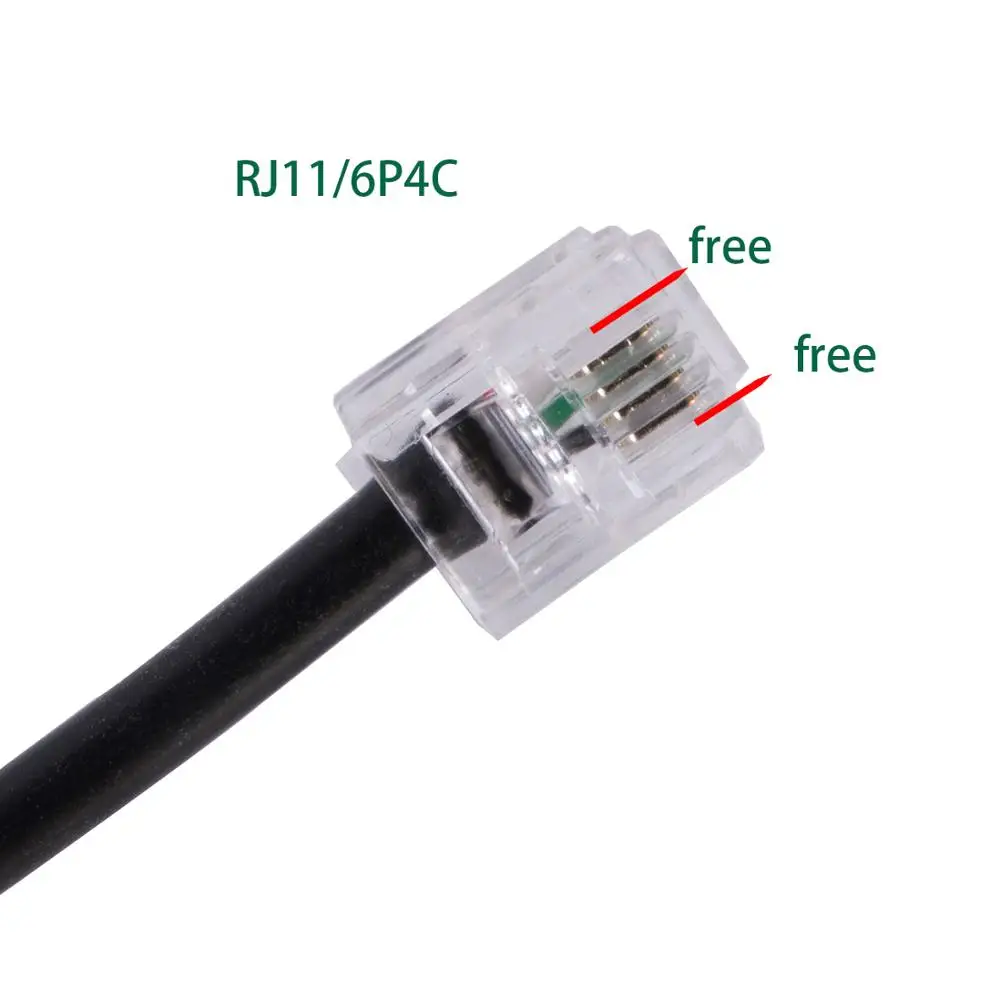 Cable Adaptador DB9 a RJ11/RJ12 para APC PDU – Serie RS232