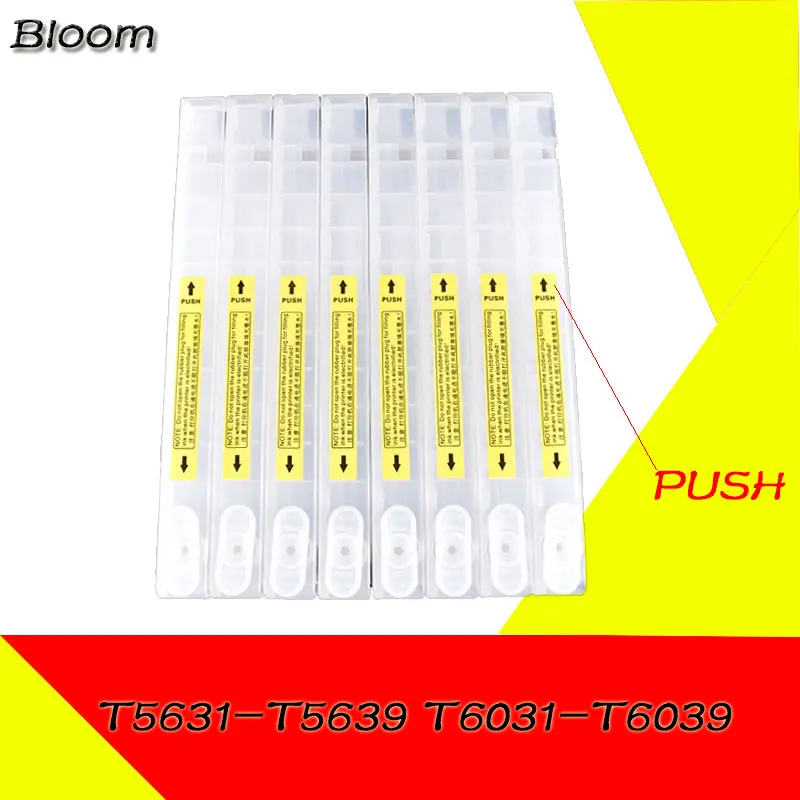 Cartucho de tinta recargable y reiniciador de Chip para impresora Epson Stylus Pro, 4000, 4400, 4800, 4880, 7600, 9600, 300, ml/PC - imagen 4