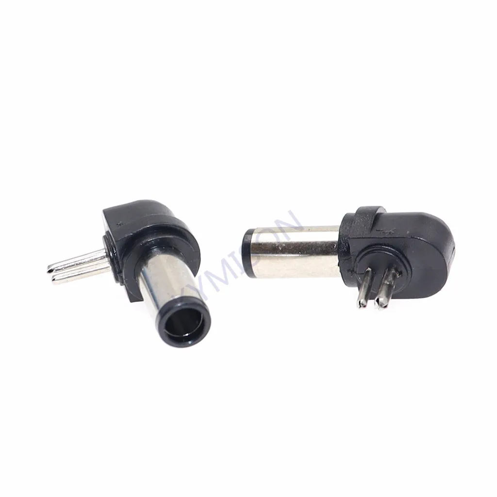 5 unids/lote Universal 2 pines adaptador para ordenador portátil cargador DC conectores de puntas 7,4x5,0mm a conector de alimentación de 2 pines para carga hp - imagen 3