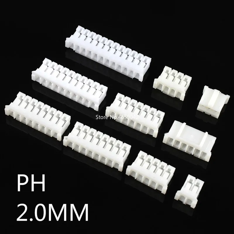 Conector PH2.0 Macho 2mm Cable – Conector PH-Y Plástico 50uds - imagen 5