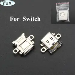 YuXi 1 pieza nuevo puerto de carga conector USB tipo C de repuesto para consola Nintendo Switch NS