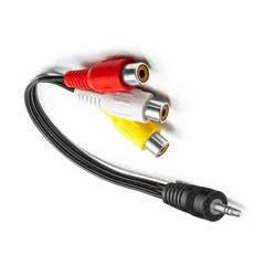 Cable Audio RCA–3,5 mm Estéreo TCL para TV y Auriculares