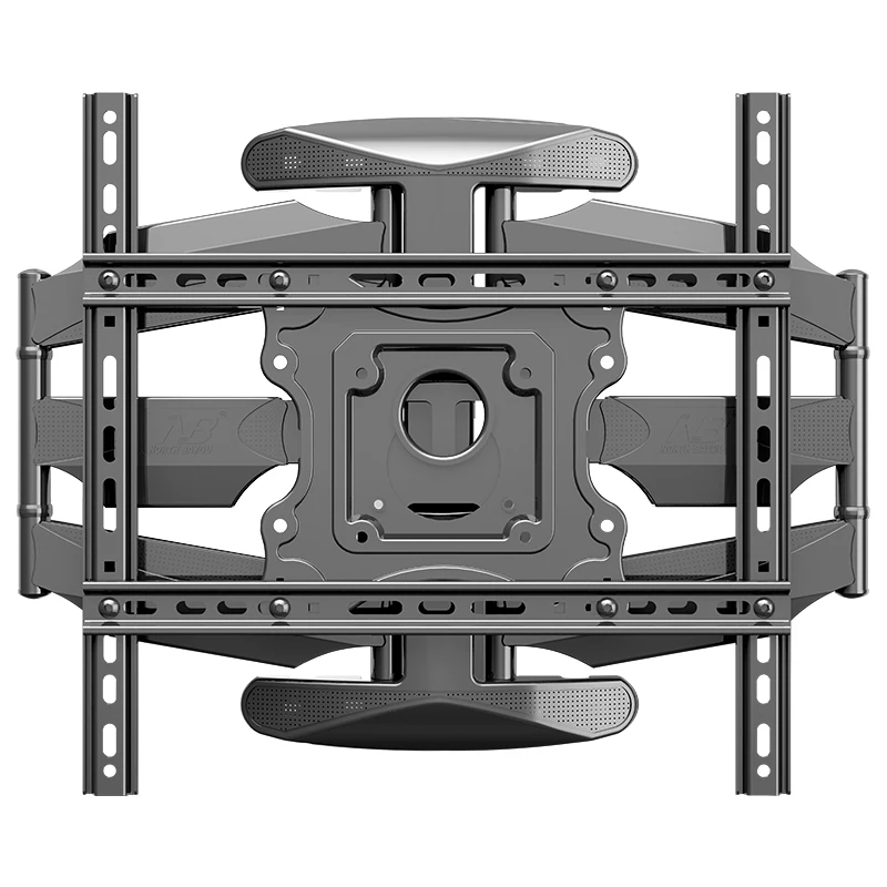 NB 757-L400 fuerte 6 brazos 32-70 "VESA lcd tv soporte de montaje en pared con cubierta de plástico 100 libras brazos oscilantes articulados - imagen 4