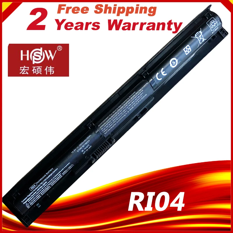 Batería de portátil RI04 para HP ProBook, 450, 455, 470, G3, G4, HSTNN-Q94C, P3G15AA, HSTNN-DB7B, HSTNN-Q95