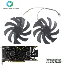 Ventilador 85mm para ASRock Phantom Gaming RX 5500 XT 8G OC