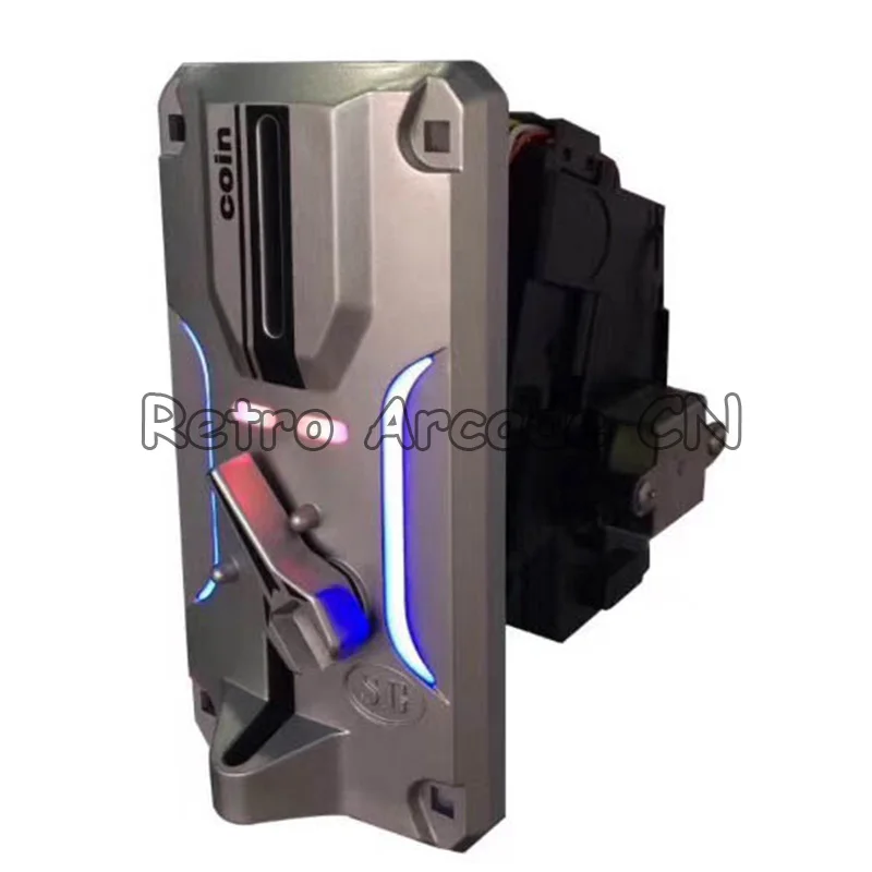 Panel frontal LED aceptador de monedas electrónico CPU, mecanismo Selector de monedas de comparación, accesorio de máquina de juego Arcade - imagen 2