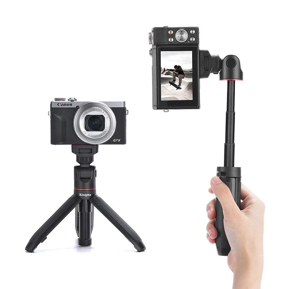 KingMa-Mini trípode de extensión para GoPro hero 10/9/8/7/6, accesorios de cámara DSLR para teléfono móvil - imagen 2