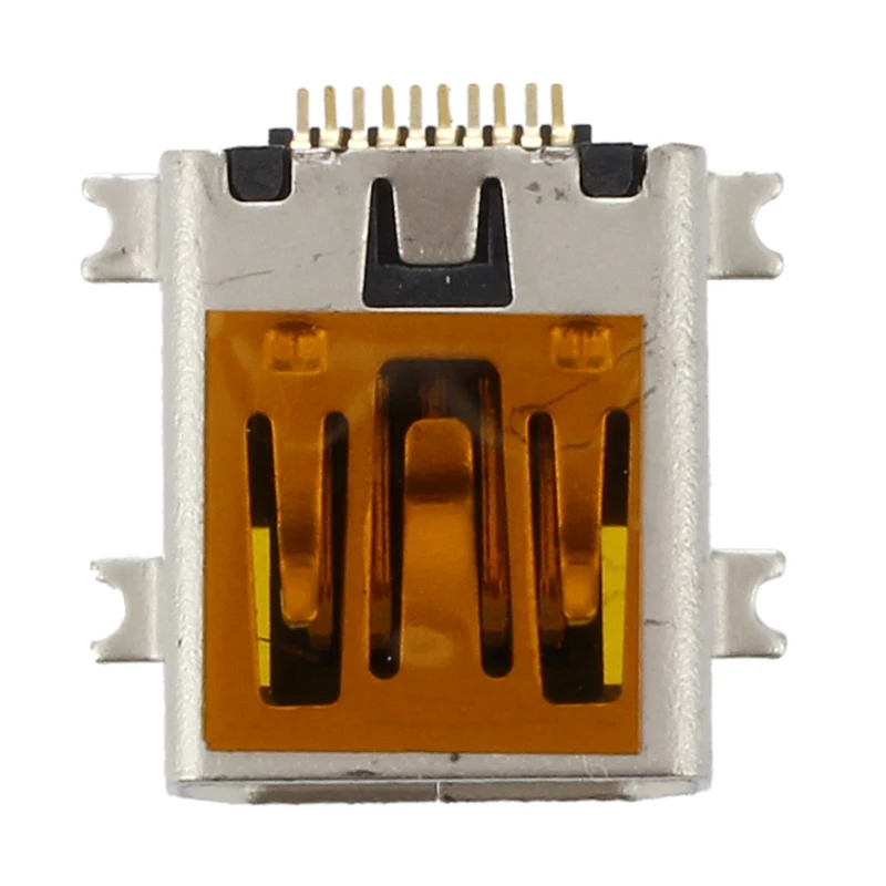 10 Uds hembra Mini USB tipo B 10 pines SMT SMD montaje conector puerto boca plana - imagen 2