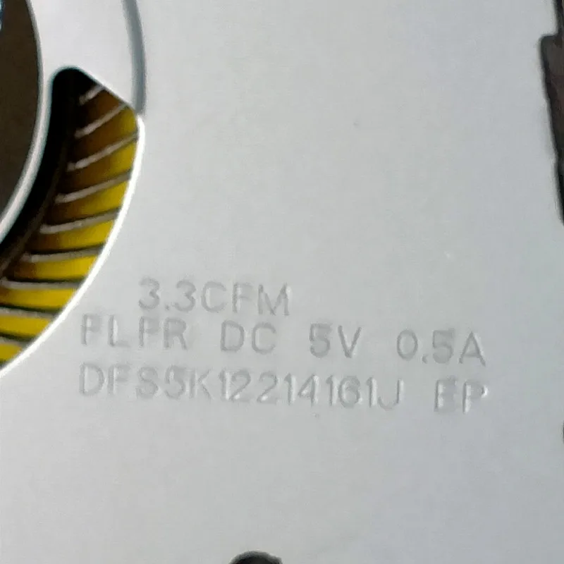Nuevo ventilador de refrigeración de CPU Original para DELL Inspiron 7391 Vostro 5390 5391 Latitude 3301 0TCV60 - imagen 3