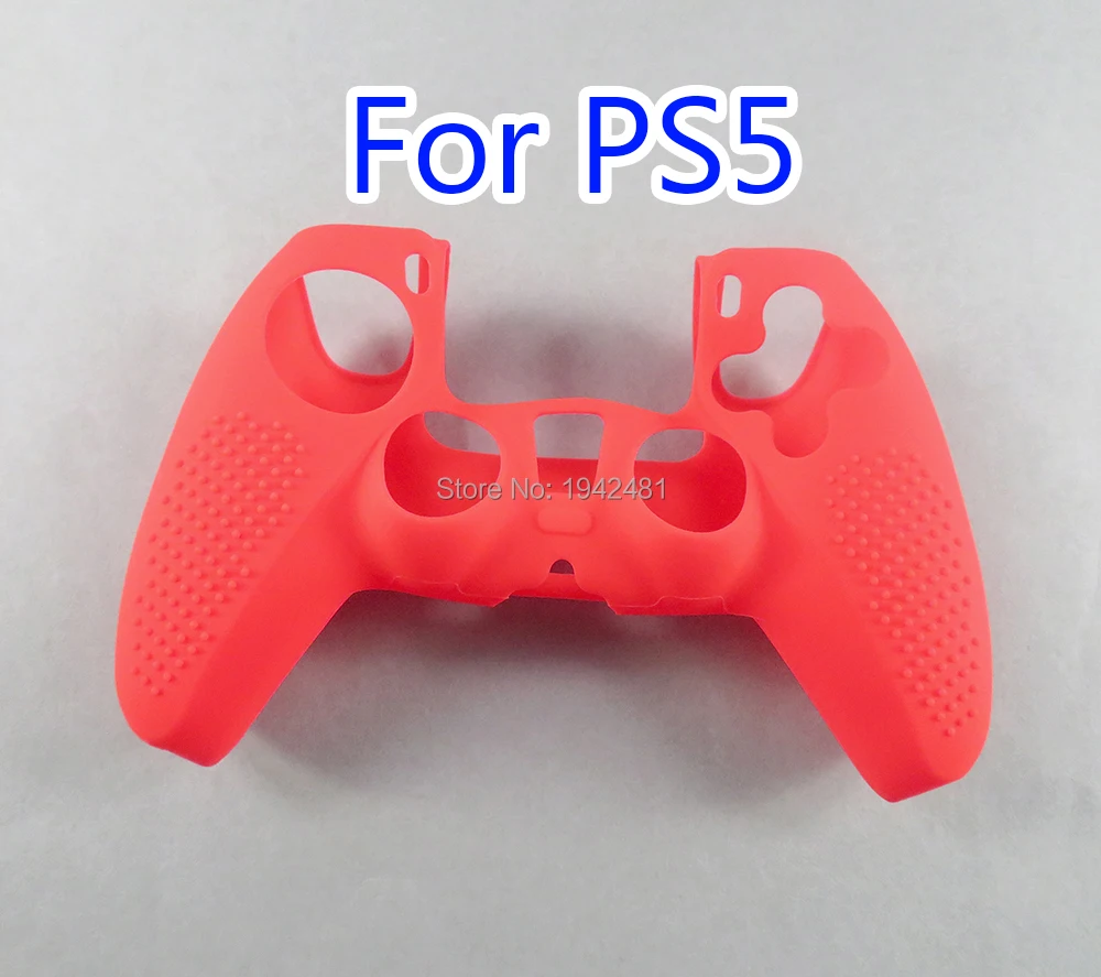 20 piezas funda de silicona con mango colorido, cubierta protectora de piel a prueba de polvo, antideslizante para Sony PlayStation PS5, juego de controlador - imagen 2