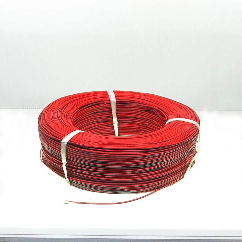 Cable Extensión Tira LED RGB 2 Pines – Rojo Negro - imagen 4