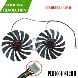 Ventilador Refrigeración PLD10010S12HH para MSI Graphics