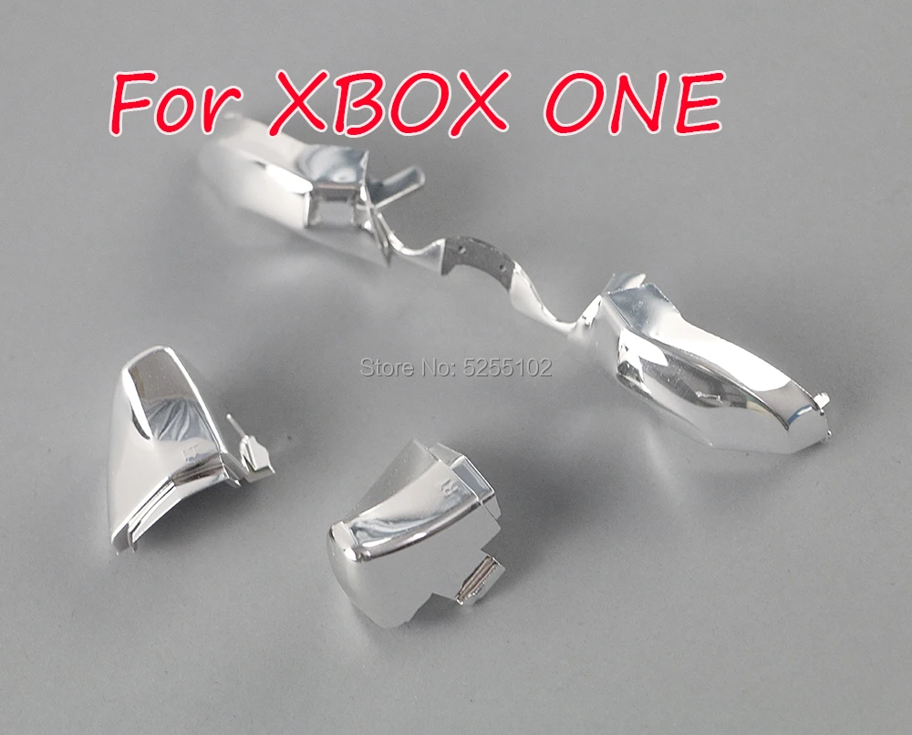 Botones de parachoques cromados LT RT RB LB para Xbox One Elite, controlador de edición limitada, parachoques LB RB, botón LT RT para XBOX One