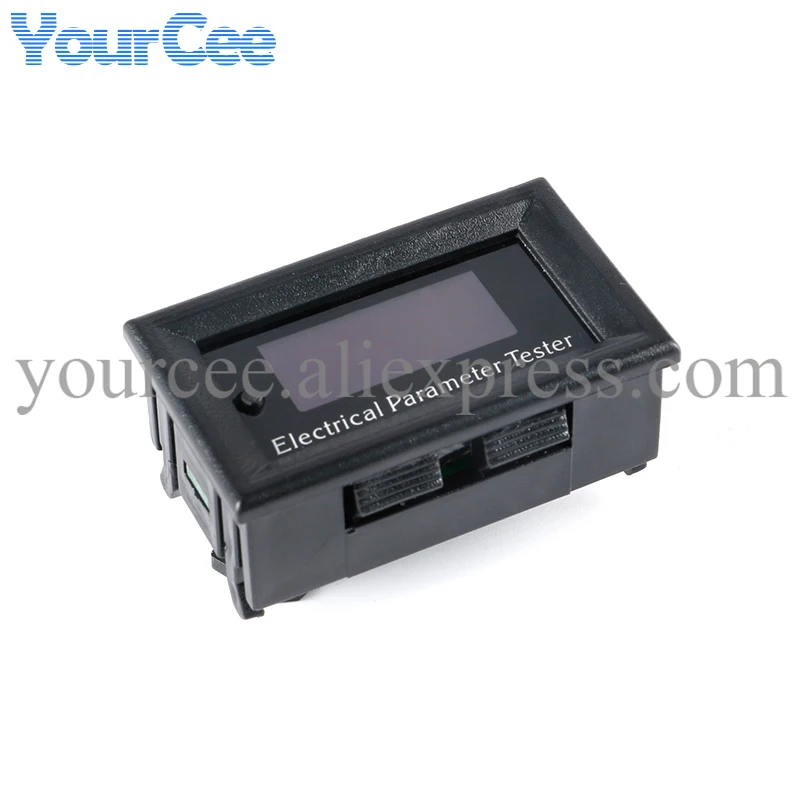 Probador multifunción OLED 33V 100V voltaje corriente tiempo temperatura capacidad voltímetro amperímetro medidor eléctrico pantalla blanca - imagen 4