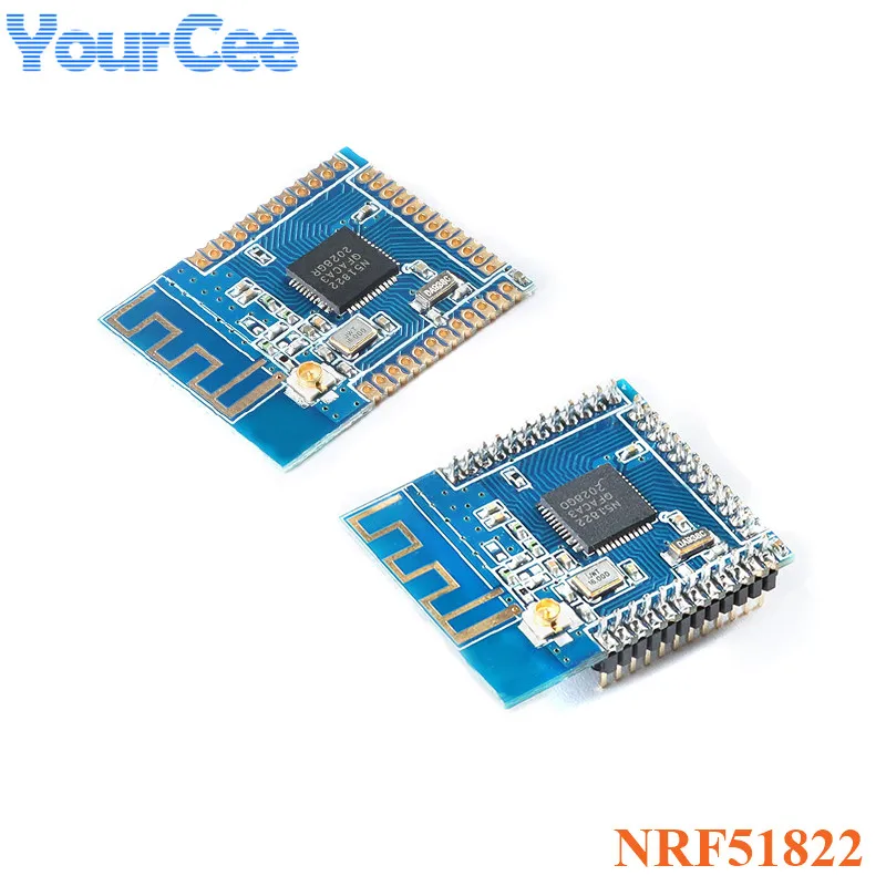 XL51822-D01 nRF51822QFAC 2,4G Ble 4,2 módulo inalámbrico Wifi de baja potencia SOC transmisión transparente compatible con Bluetooth - imagen 2