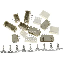 Kit Conectores JST XH2.54 Macho-Hembra 2-10 Pines