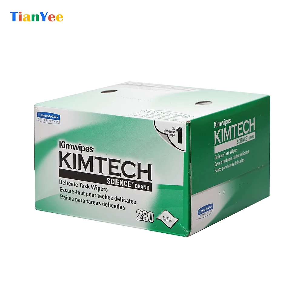 KIMTECH-Paquete de papel de limpieza de fibra, 280 piezas, precio de fábrica - imagen 2