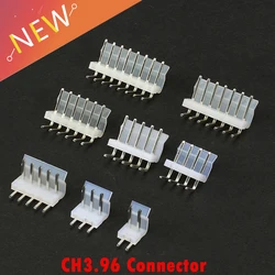 Conector CH3.96 de Paso 3,96 mm, Entrada Lateral y Ángulo 90°