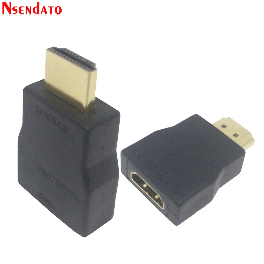 Mini Protector de sobretensiones HD portátil para protección contra sobretensiones, protección contra rayos ESD, adaptador de conector Compatible con HDCP, HDTV, DVD, PC - imagen 2