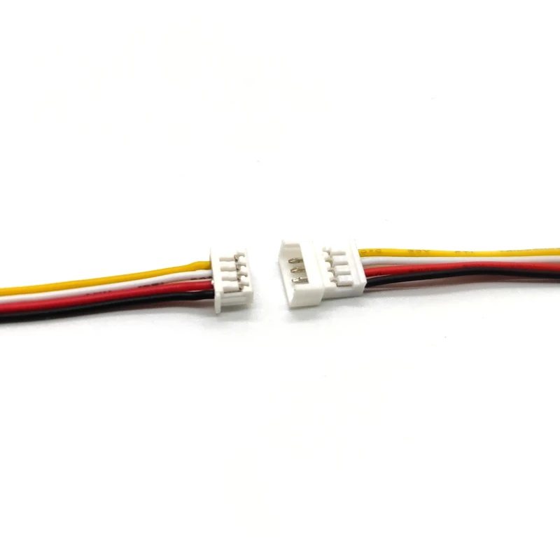 Conector JST - Detalle de conexión macho-hembra