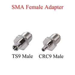 Conector Coaxial SMA Hembra a TS9 Macho para Router y Antena