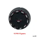 10 PIN 10 gear