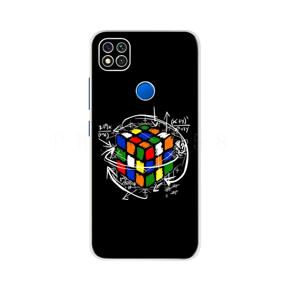 Funda de silicona para Xiaomi redmi 9C, carcasa trasera con dibujos de gatos bonitos, suave, TPU - imagen 3