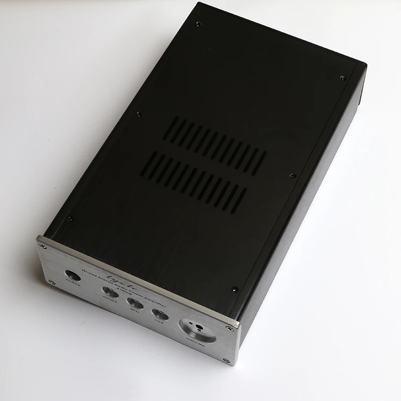 Caja de amplificador de potencia X1908, carcasa de Audio de chasis frontal de aluminio de 190x310x80MM, DIY - imagen 3