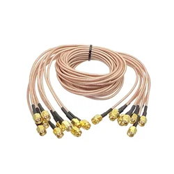 Cable Coaxial RG316 Blindado con SMA para Antena