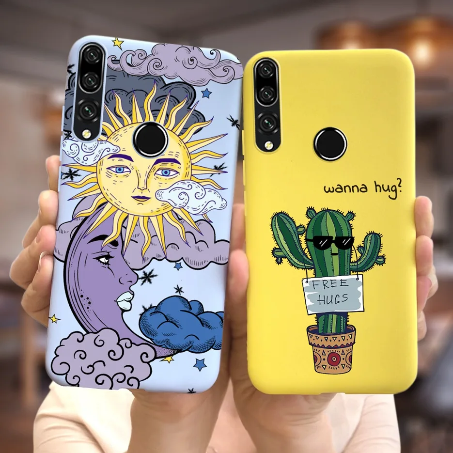 Para Huawei Y9 Prime 2019 funda STK-L21 elegante funda de teléfono de dibujos animados de flores para Huawei Y9 Y 9 Prime 2019 Fundas Coque parachoques - imagen 4