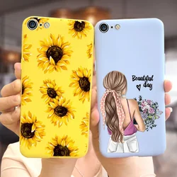 Apple iPhone 7/8 Plus Funda Girasol – Silicona Suave