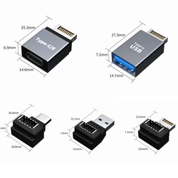 Cable Extensor USB-C a Header Tipo E - Frontal PC