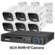 8CH NVR and 6 Camera
