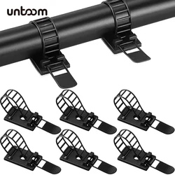 Clips Adhesivos para Organización de Cables – Soporte Flexible