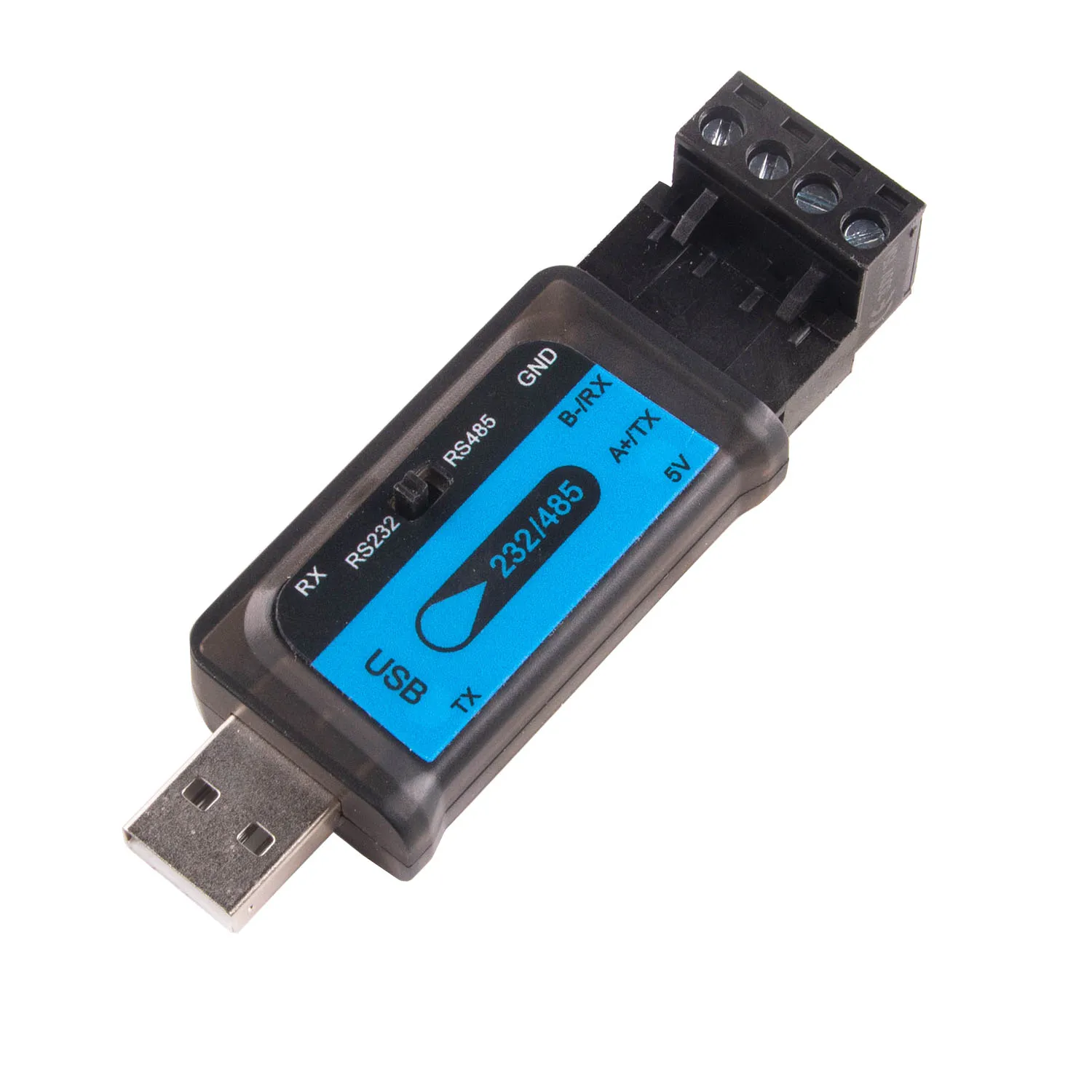 Adaptador Interruptor Señal Serie CH340 USB RS232 RS485 Convertidor