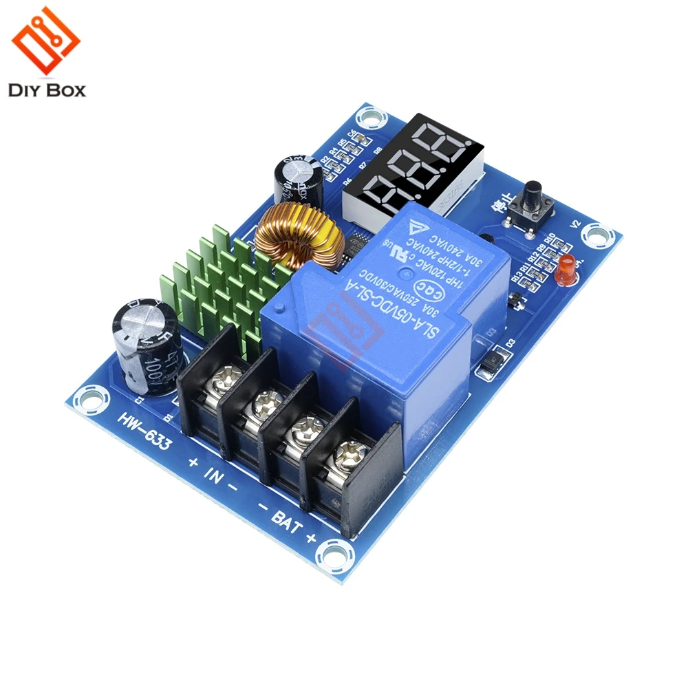 Módulo de Control de carga de batería de litio de plomo-ácido de 6-60V, controlador de carga, interruptor de protección de 12V 24V para cargador Solar doméstico - imagen 5