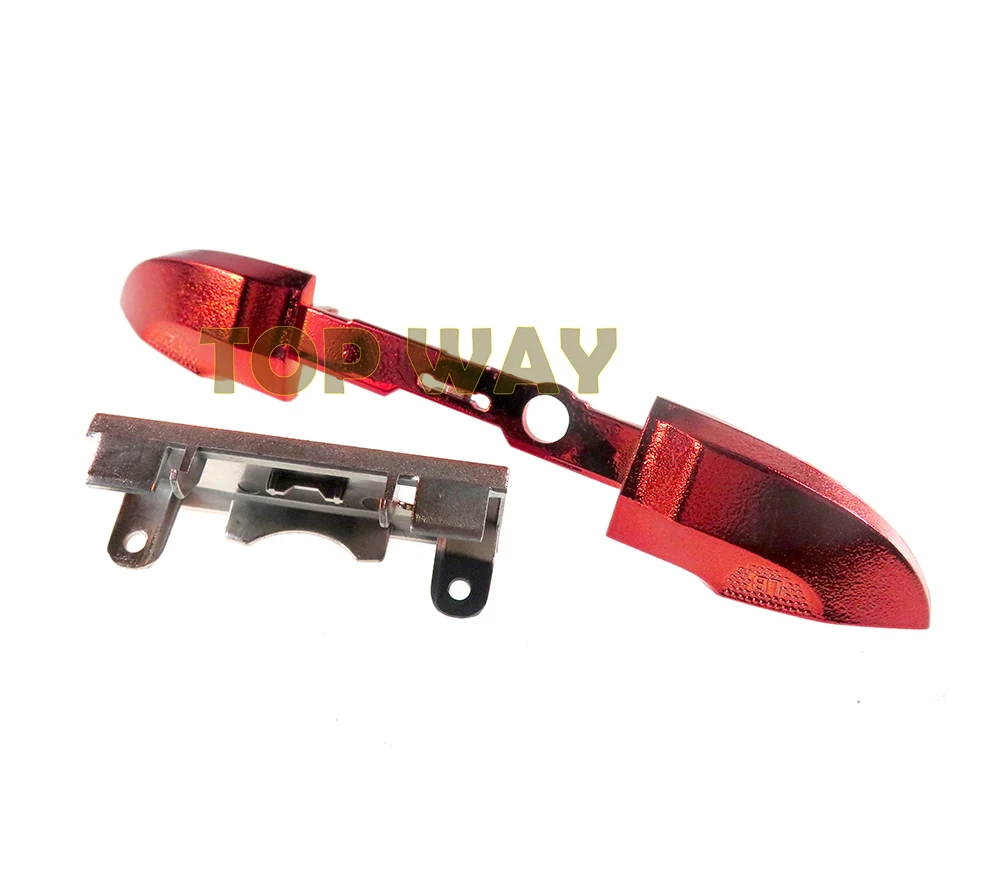 10 juegos de piezas cromadas para controlador XBOX Series S X, carcasa frontal, funda trasera LB RB, gatillo de botón de encendido de parachoques - imagen 5