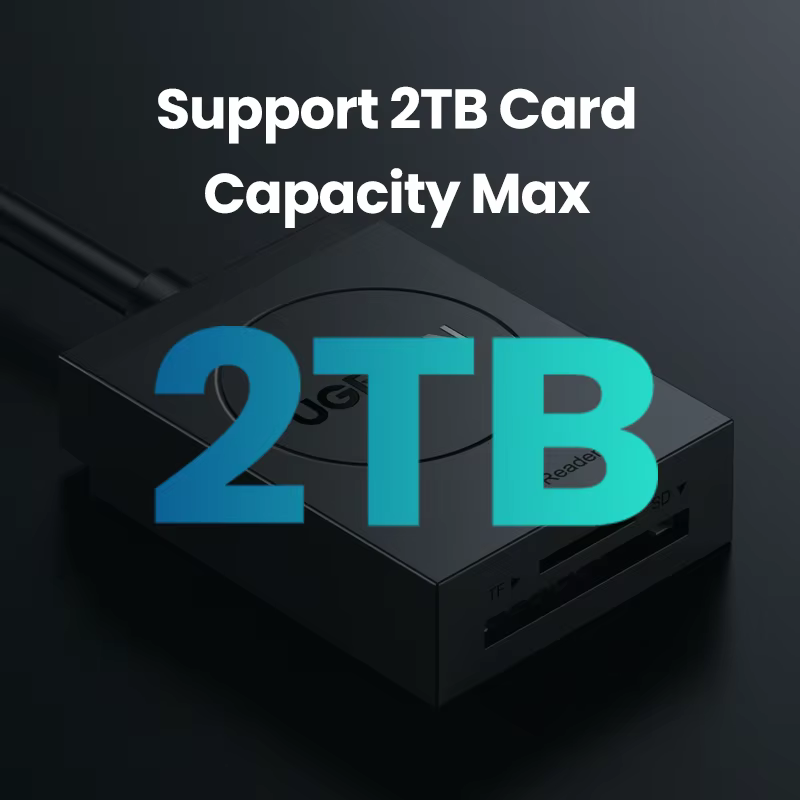 UGREEN Lector de Tarjetas USB-C SD MicroSD – Adaptador 2 en 1 para PC - imagen 4