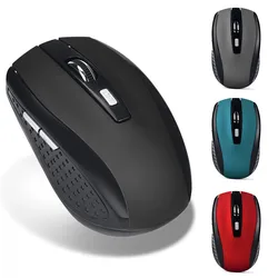 Ratón gaming inalámbrico 2,4 GHz con receptor USB para PC