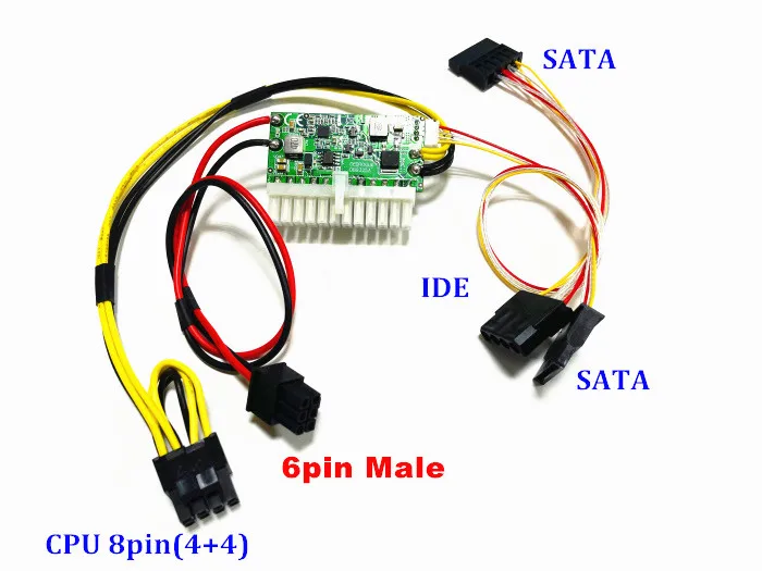 6pin male input B