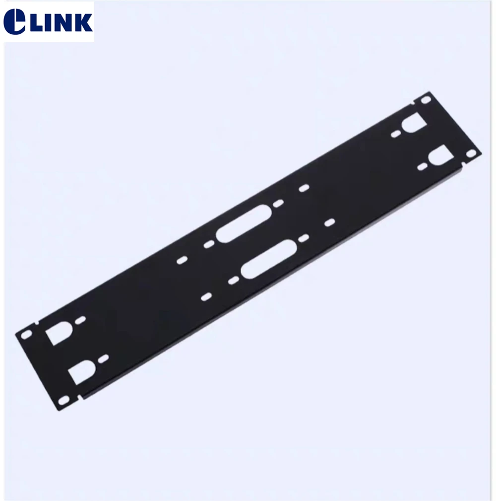 Marco de distribución 2U 110 para 100 pares de módulo de voz 110 panel de conexión para gabinete de 19" 2U 1,7 mm de espesor con tornillo ELINK