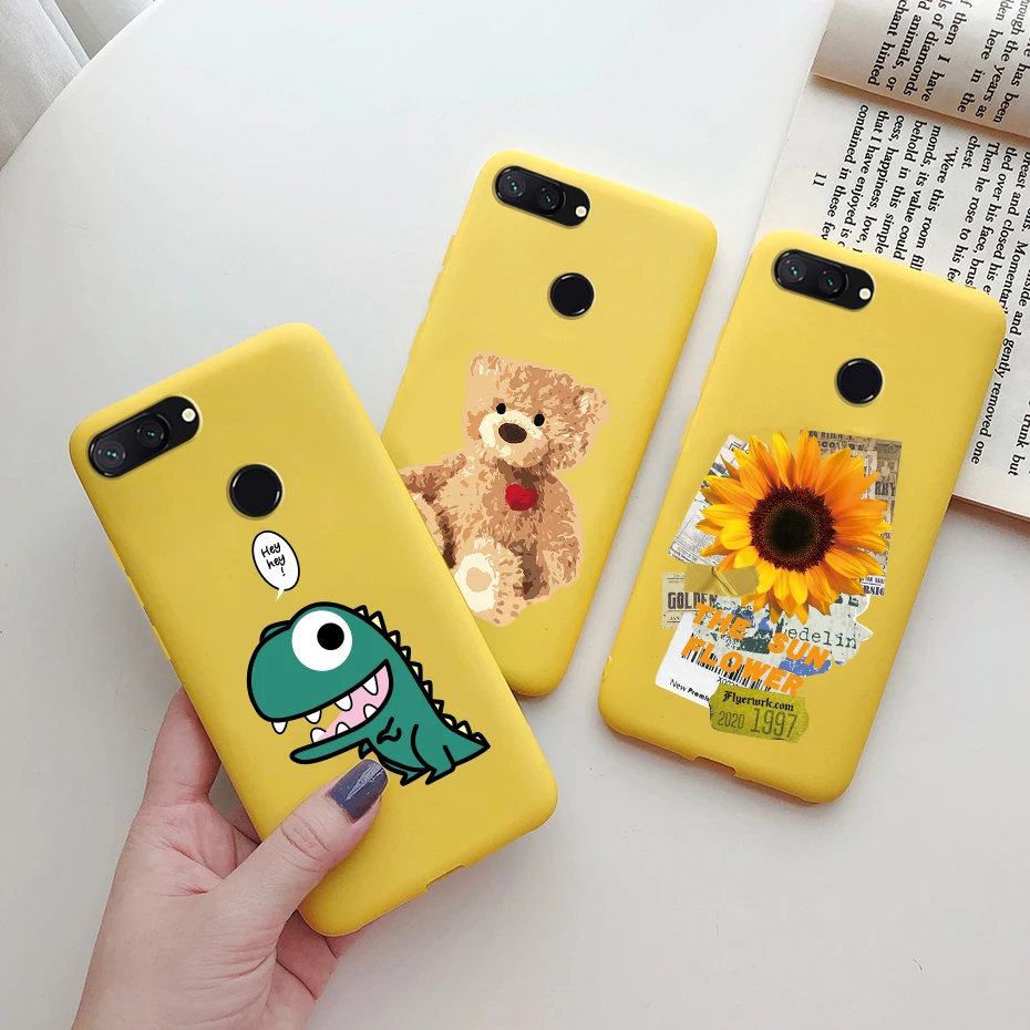 Xiaomi Mi 8 Lite Funda Silicona Dibujos Animados - Ultra Fina y Mate - imagen 5