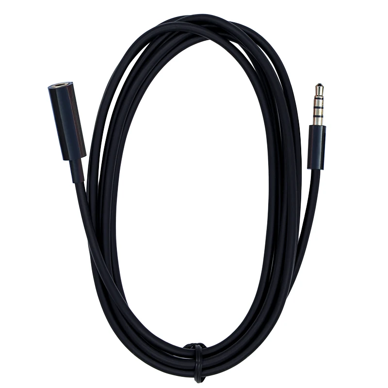 Cable de extensión de Audio de 4 polos, Conector de 5m, 16 pies, 3,5mm, macho a hembra, AUX, extensor de Audio para auriculares, teléfono móvil - imagen 3
