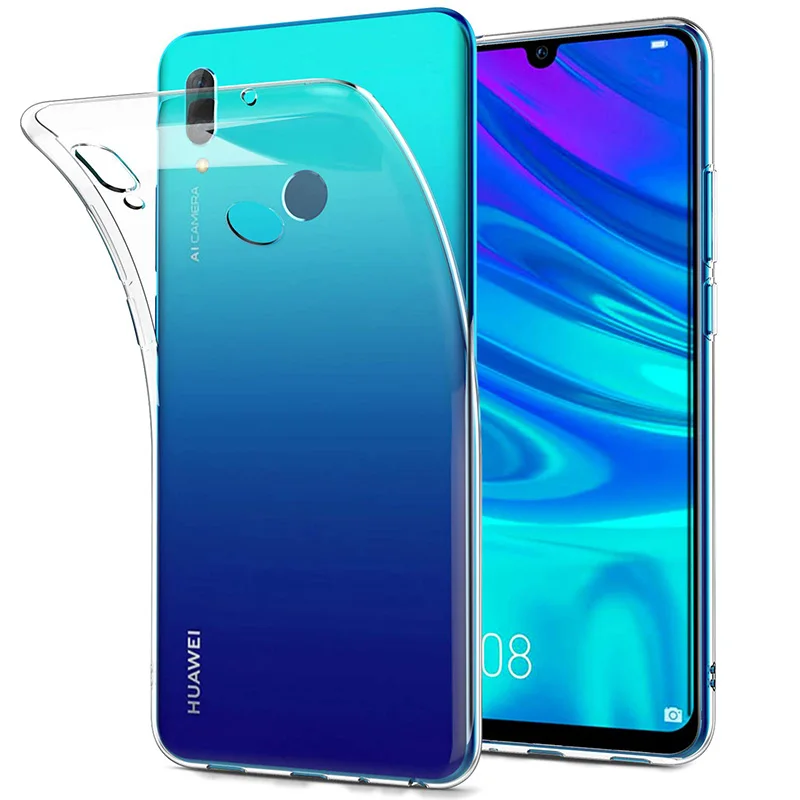 Funda protectora de silicona para teléfono Huawei P Smart 2019 2020 2021 Z Pro Plus, funda trasera suave de TPU transparente, Fundas para PSmart - imagen 2