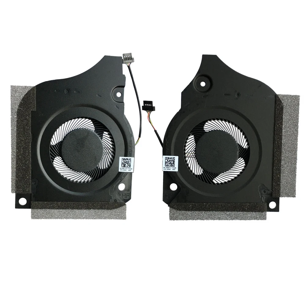 Ventiladores de refrigeración de CPU GPU para DELL Inspiron G5 5590 G7 7790 7590 006KT2 06KT2 09THTN 9THTN Notebook PC ventilador CPU VGA Cooler DC12V 1A - imagen 3